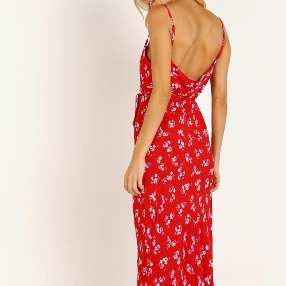Flynn Skye Jackie Slip Ciao for now Floral Maxi Dress Rayon Crepe Fabric Baby - Picture 2 of 11